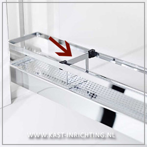 Dwarsverdeler voor manden Arena Style, chroom, 400mm