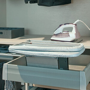 Strijkplank Ironfix voor montage in lade