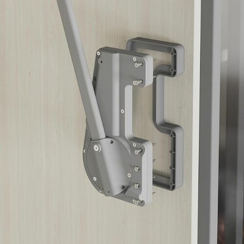 Afstandsstuk Garderobelift Starax, maximale belasting 15 kg, grijs