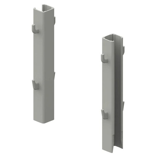 Extra houder voor draadmand apothekerskast Dispensa, grijs, opklikbaar