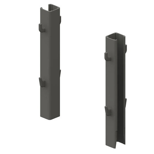 Extra houder voor draadmand apothekerskast, antraciet, opklikbaar