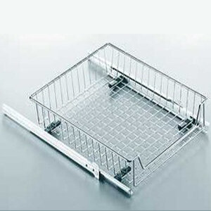 Uittrekmand / Binnenlade met geleiders, in breedte verstelbaar