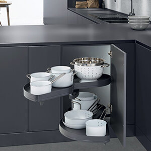 Kesseböhmer Le Mans 2 Arena Pure hoekkast 60 cm, antraciet