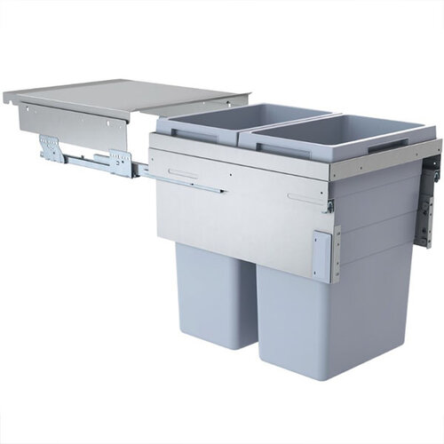 Uittrekbare afvalemmer Hailo Euro Cargo 76 liter