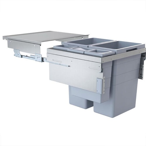 Uittrekbare afvalemmer Hailo Euro Cargo 91 liter