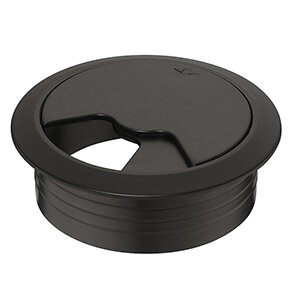 Kabeldoorvoer zwart Ø 80mm