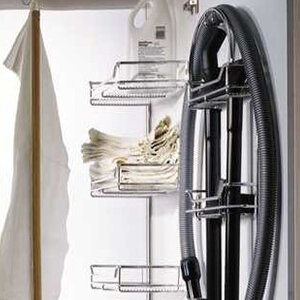 Rek voor stofzuigerslang en toebehoren