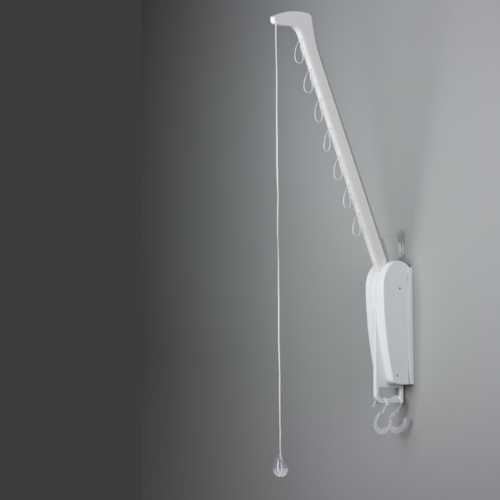 Garderobelift Otto, max. belasting 5 kg, wit