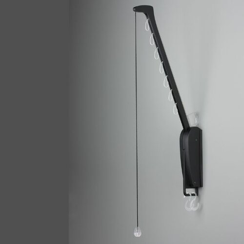 Garderobelift Otto, max. belasting 5 kg, zwart