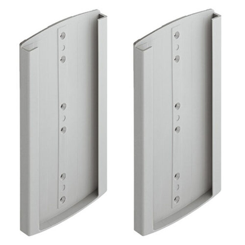 Garderobelifthouder Junior, grijs, per set