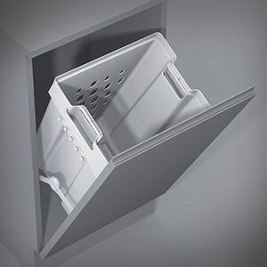 Inbouw wasmand, geschikt voor kastbreedte vanaf 450 mm