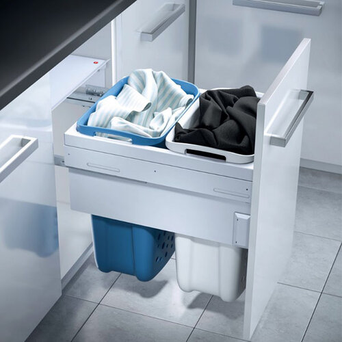 Inbouw wasmand van Hailo geschikt voor kastbreedte 450 mm