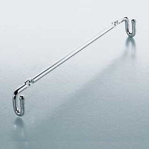 Bevestigingshaak voor inbouw wasmand, Chroom