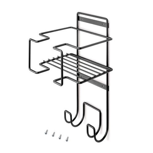 Wandhouder voor strijkbout antraciet
