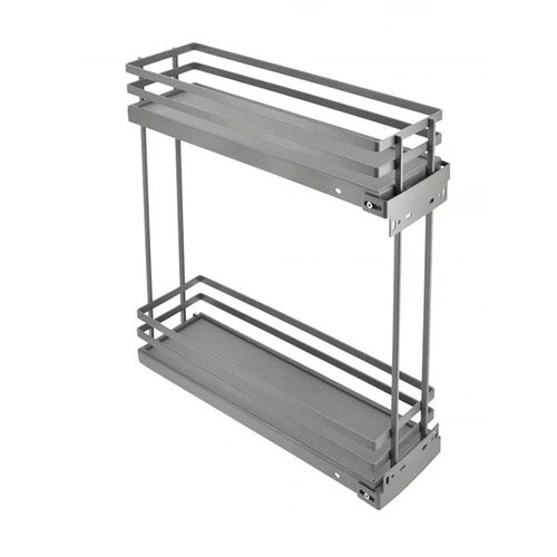 Uittrekelement Movixpro 150, antraciet, met wandmontage,  kastbreedte 150 mm 