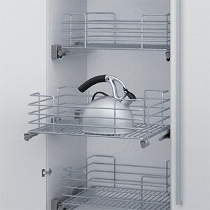 Uittrekmand / opberglade voor kastbreedte 600 mm