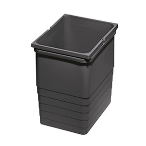 Afvalemmer Ninka eins2vier, inhoud 17 liter, hoogte 31 cm