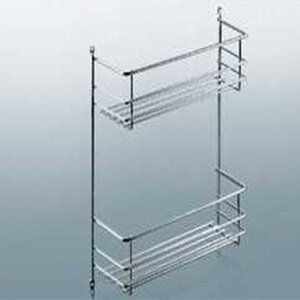 Rek voor het opbergen van schoonmaakmiddel