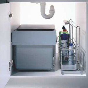 Portero uitneembaar rek voor schoonmaakmiddelen