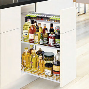 Kesseböhmer uittrekelement Comfort 2, zilver