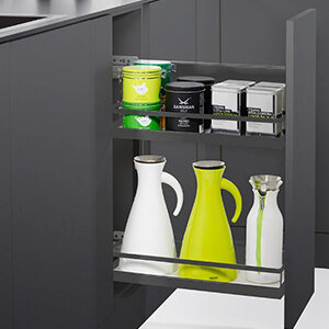 Kesseböhmer uittrekelement Comfort 2, antraciet