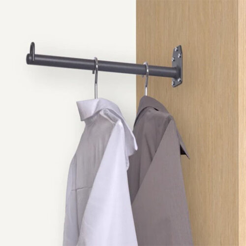 Kledinghaak antraciet, lengte 350 mm