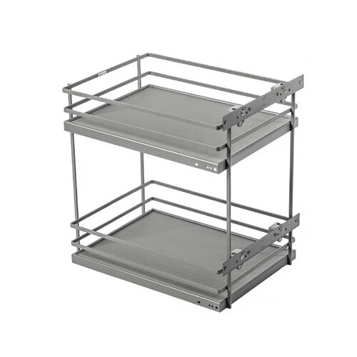 Uittrekelement Movixpro 300, antraciet, met wandmontage, kastbreedte 300 mm 