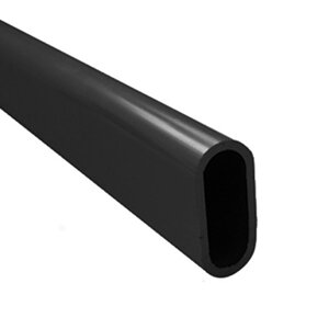 Gardelux kastroede, zwart, 1990 of 3000 mm