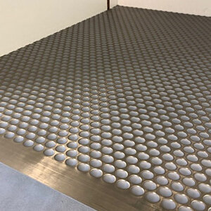 Aqua non mat RVS look voor gootsteenkast tot 580 mm breed