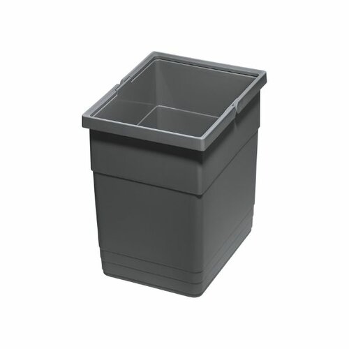 Afvalemmer Ninka eins2vier, inhoud 14 liter, hoogte 28 cm