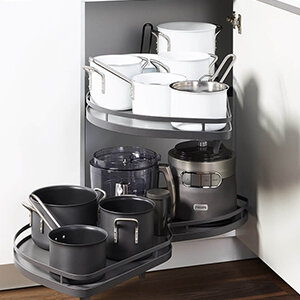 Kesseböhmer Le Mans 2 hoekkast Arena Style 40 cm, antraciet