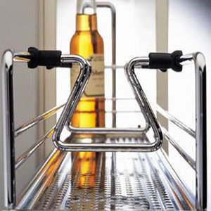 Dwarsverdeler voor smal uittrekelement Kesseböhmer, Zilver